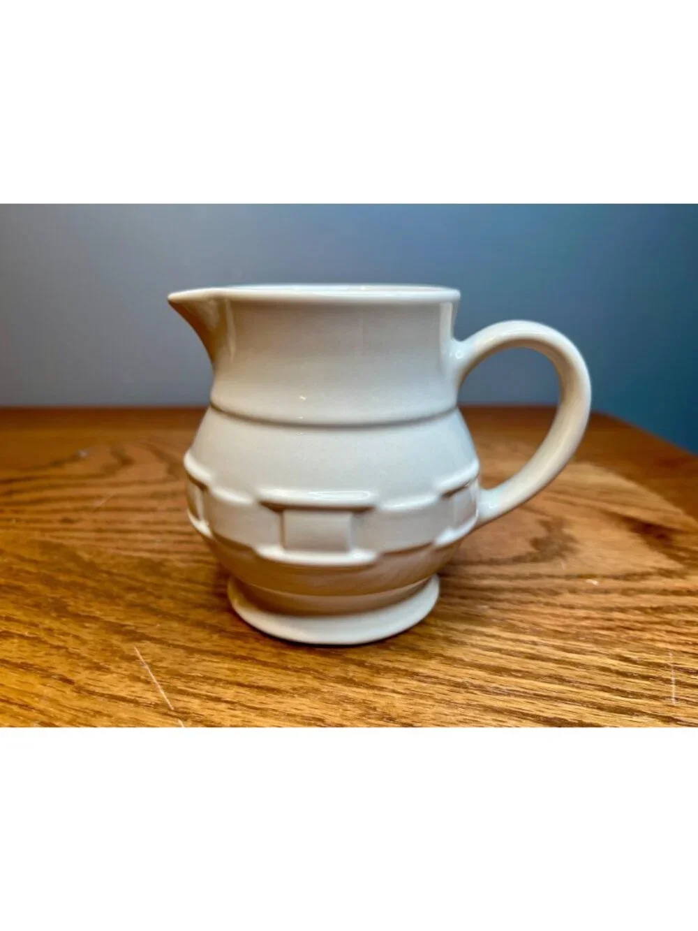 Longaberger Woven Traditions Ivory Sugar and Creamer Set
